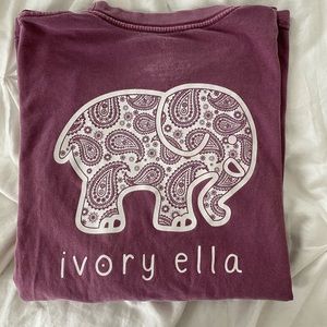 Long sleeve ivory Ella shirt